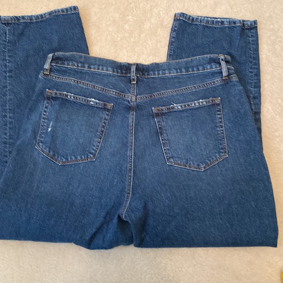 Loft Wide Leg Girlfriend Jeans - Picture 5 of 5